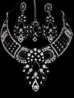 rhodium-necklace-jewellery-31150FN3784